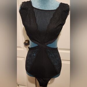 Black Lace Bodysuit